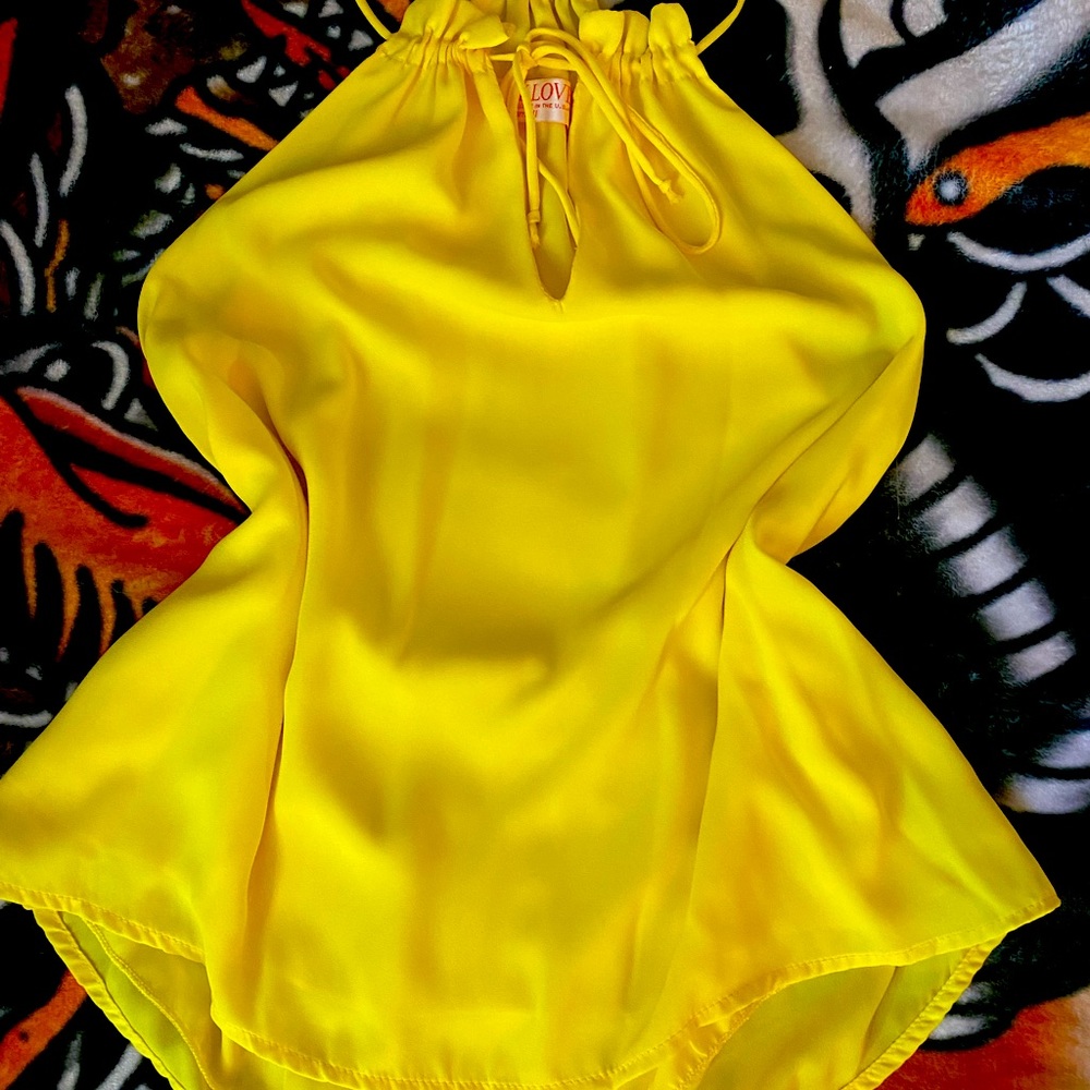 Yellow Blouse